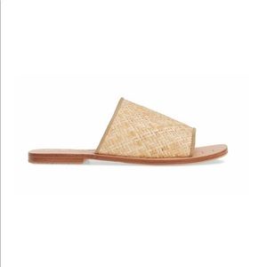 Brand new James Smith Off Duty Woven Slide Sandal